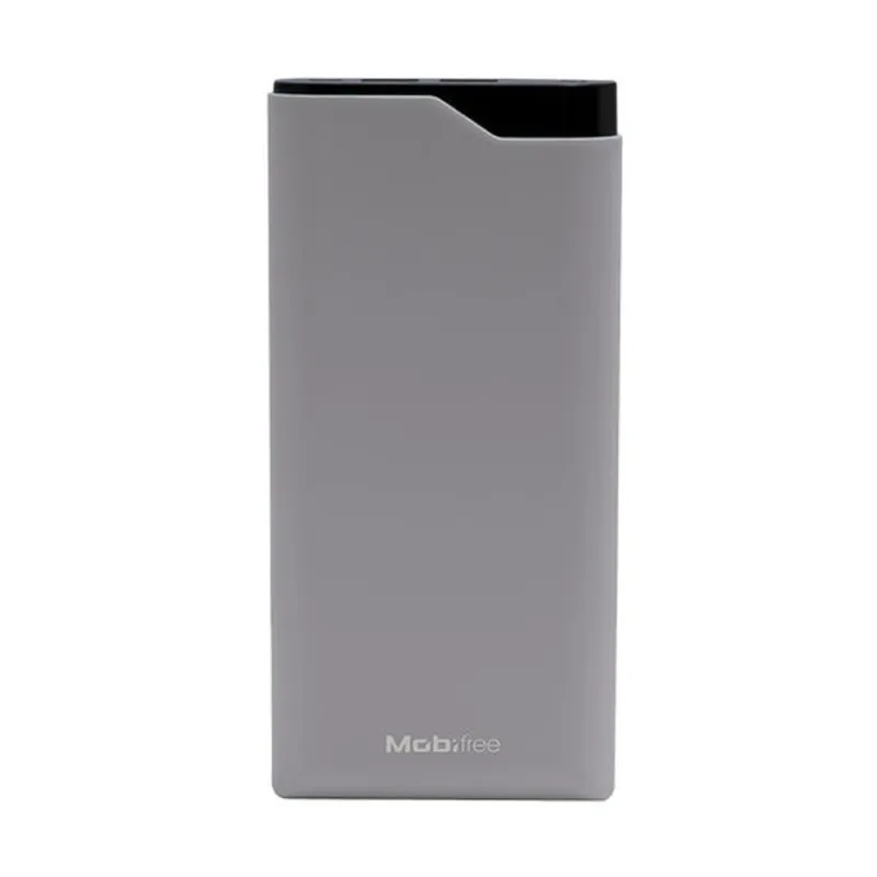 Power Bank MobiFree MB-923491 - 10000 mAh - Gris - MB-923491