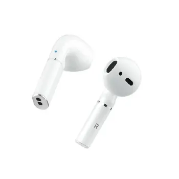 Auriculares MobiFree SoulBuds Air - Inalámbricos - Bluetooth - Base de Carga - 300mAh - Blanco - MB-929738