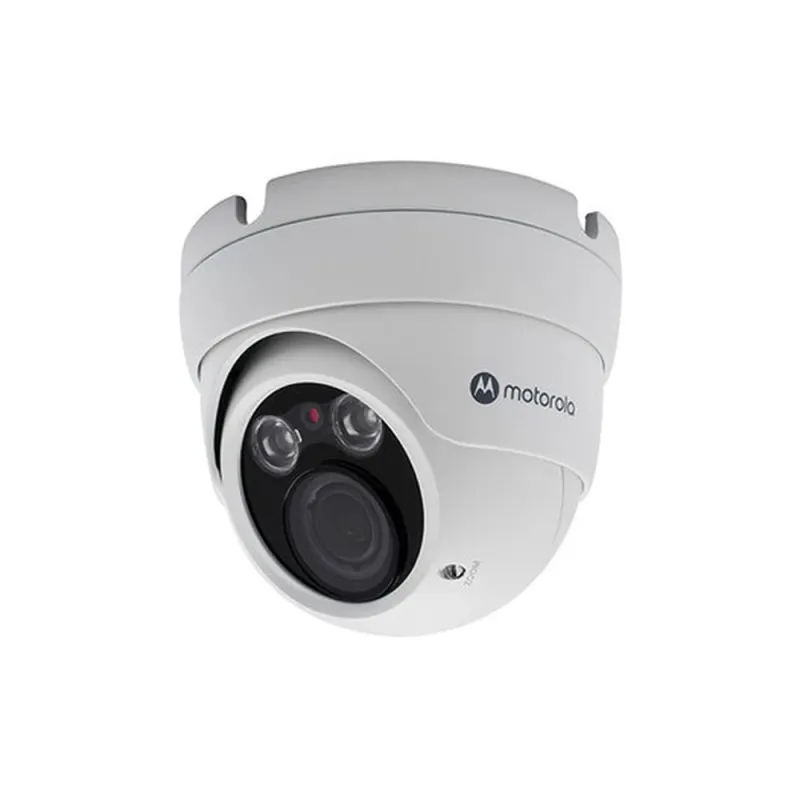 Cámara CCTV Motorola MTADM042611 - 2MP - Domo - Lente  2.8 a 12 mm - IR 40M - IP66 - MTADM042611