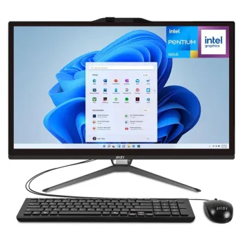All In One MSI PRO AP222T 13M - 21.5 - Intel Pentium Gold G7400 - 12GB - 128GB SSD - Windows 11 Home - PRO AP222T 13M-068US