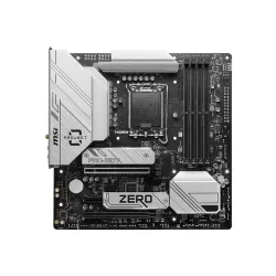 Tarjeta Madre MSI B760M PROJECT ZERO - Socket 1700 - 4xDDR5 - 4800/6600/7800MHz - HDMI - DisplayPort - USB 2.0/3.2 - Micro ATX - B760M PROJECT ZERO Tarjeta Madre MSI B760M PROJECT ZERO - Socket 1700 - 4xDDR5 - 4800/6600/7800MHz - HDMI - DisplayPort - USB 2.0/3.2 - Micro ATX - B760M PROJECT ZERO