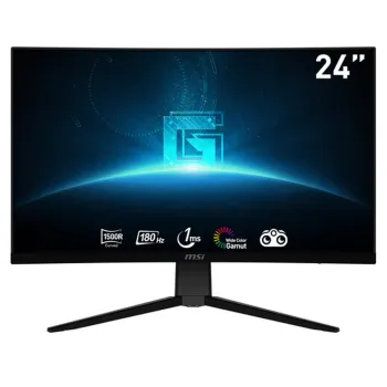 Monitor Gamer MSI G2422C - 24" - Full HD - 180Hz - HDMI - DisplayPort - Curvo - G2422C