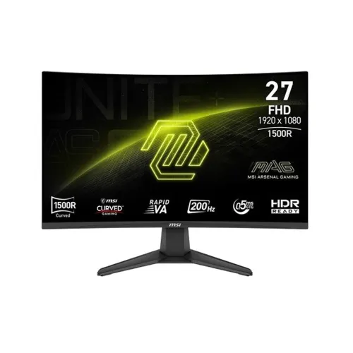 Monitor Gamer MAG 276CF E20 - 27" - FHD - HDMI - DisplayPort - Curvo - MAG 276CF E20 Monitor Gamer MAG 276CF E20 - 27" - FHD - HDMI - DisplayPort - Curvo - MAG 276CF E20