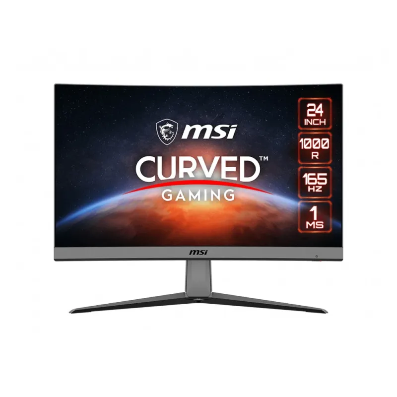 Monitor Gaming Curvo MSI MAG 242C 59.9 cm (23.6") 1920 x 1080 Pixeles Full HD Negro - MAG 242C