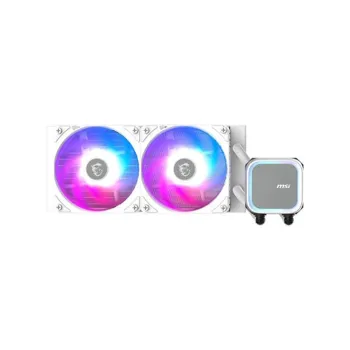 Enfriamiento Líquido MAG CORELIQUID A13 240 - 2 Ventiladores - 3800 RPM - ARGB - Blanco - MAG CORELIQUID A13 240 WHITE