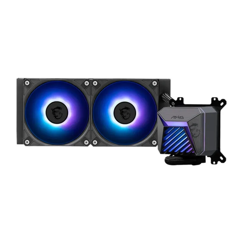 Eliq MSI Mag Coreliquid A15 240mm Argb Gen 2 Black - MAG CORELIQUID A15 240