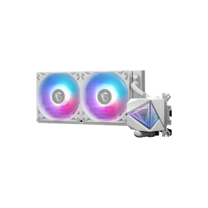 Enfriamiento Líquido MSI MAG CORELIQUID I240 - 2 Ventiladores - ARGB - Blanco - MAG CORELIQUID I240 WHITE