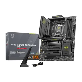 Tarjeta Madre MSI MAG X870E TOMAHAWK WIFI - ATX - Socket AM5 - AMD X870E - 256GB DDR5 - para AMD - MAG X870E TOMAHAWK WIFI