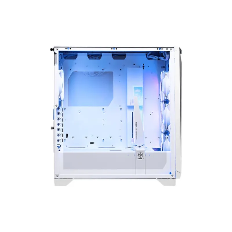 Gabinete Gamer MSI MPG Gungnir 300R Airflow - Media Torre - ATX/M-ATX/ITX - 4 Ventiladores - Panel Lateral - Blanco - MPG GUNGNIR 300R AIRFLOW WHITE