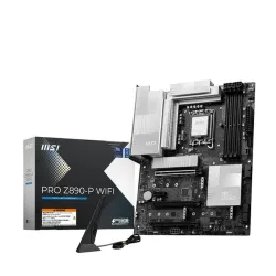 Tarjeta Madre MSI PRO Z890-P WIFI - Socket 1851 - 4xDDR5 - 4800/6400(OC)MHz - HDMI - DisplayPort - USB - ATX - PRO Z890-P WIFI Tarjeta Madre MSI PRO Z890-P WIFI - Socket 1851 - 4xDDR5 - 4800/6400(OC)MHz - HDMI - DisplayPort - USB - ATX - PRO Z890-P WIFI