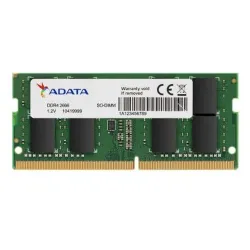 Memoria Ram Adata Ddr4 4Gb 2666 Mhz So Dimm Para Laptop - AD4S26664G19-SGN Memoria Ram Adata Ddr4 4Gb 2666 Mhz So Dimm Para Laptop - AD4S26664G19-SGN