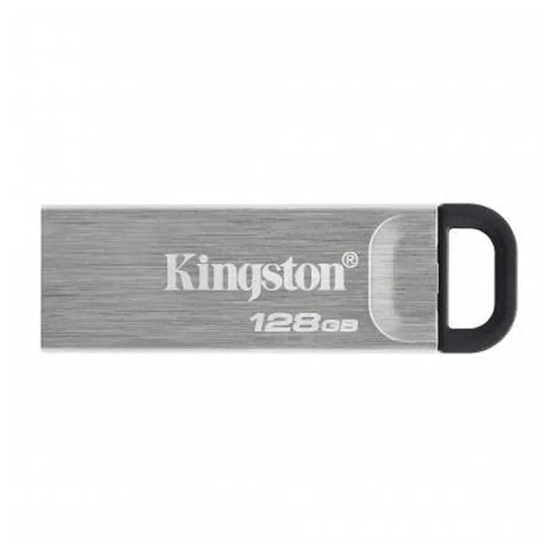 Memoria Usb Kingston Datatraveler Kyson 128Gb Usb 3.2 Gen 1 Plata - DTKN/128GB
