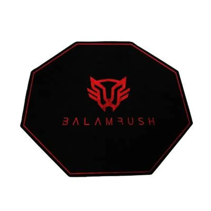 Alfombra Gamer Balam Rush Br 932400 1200X1200X5Mm Negro Con Rojo - BR-932400