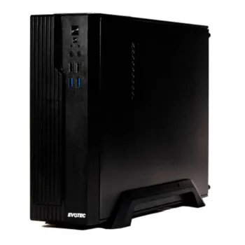 Gabinete Evotec EV-1022 - Slim - Micro ATX/ ITX - Fuente 600W - EV-1022