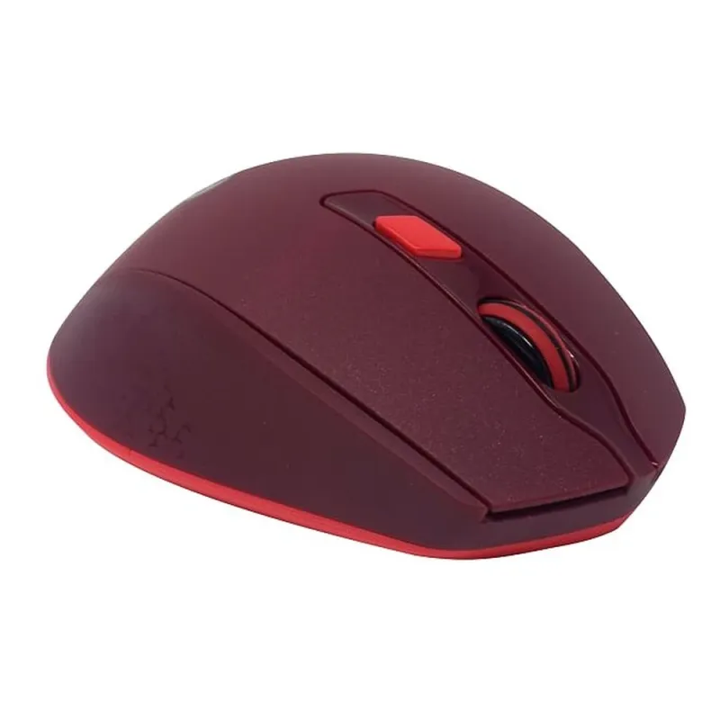 Mouse Naceb Na 0119R Inalámbrico 6 Botones Rojo - NA-0119R