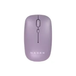 Mouse Naceb NA-0136 - Inalámbrico - USB - Morado - NA-0136M Mouse Naceb NA-0136 - Inalámbrico - USB - Morado - NA-0136M