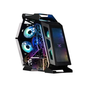 Gabinete Gamer Naceb Olympian Micro ATX/ITX - 3 Ventiladores - Panel Lateral - NA-0641