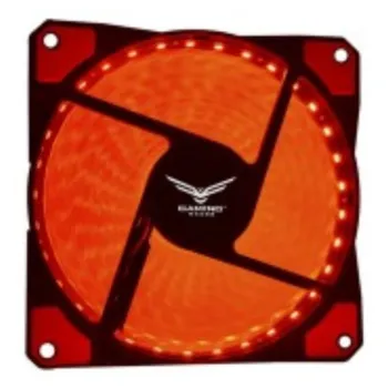 Ventilador Naceb NA-0919 33 LED - 12V - 1200 RPM - Rojo - NA-0919R