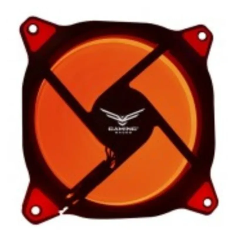 Ventilador Naceb Ring NA-0921 - 12V - 5.9 W - 1200 RPM - Rojo - NA-0921R