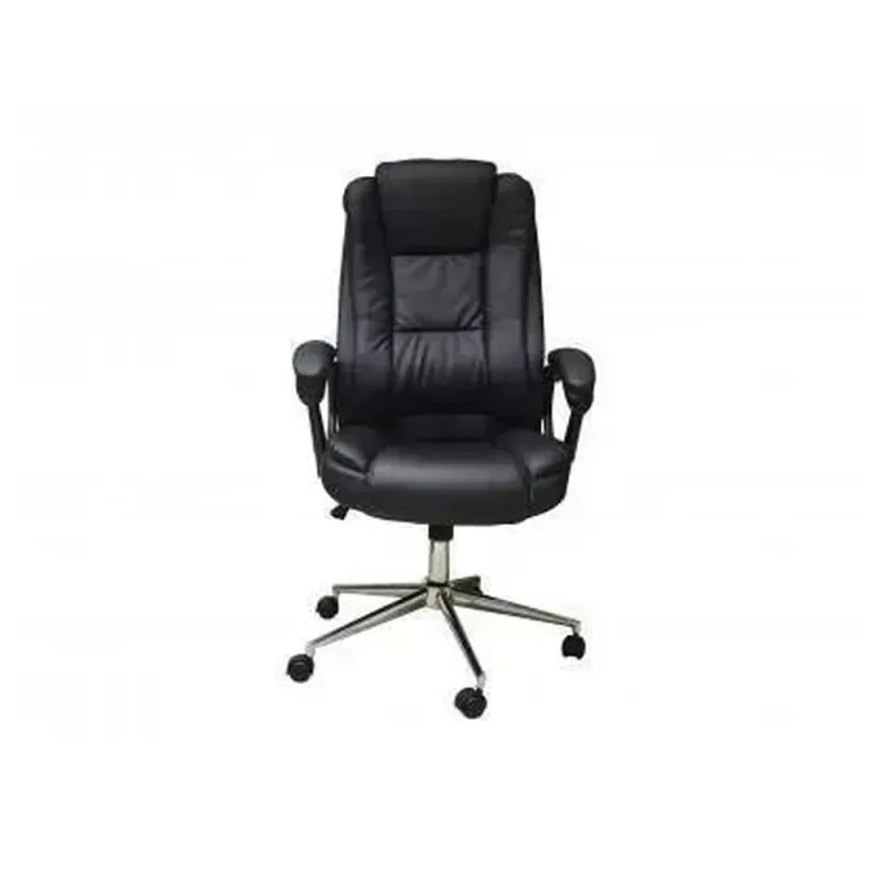 Silla de Oficina Naceb NA-0930N - Reclinable 45° - Hasta 120kg - Negro  - NA-0930N