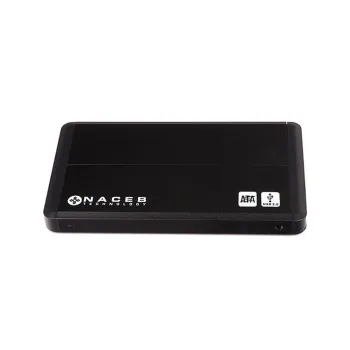 Gabinete Naceb - 2.5" - USB 2.0 - SATA - HDD - Negro - NA-280
