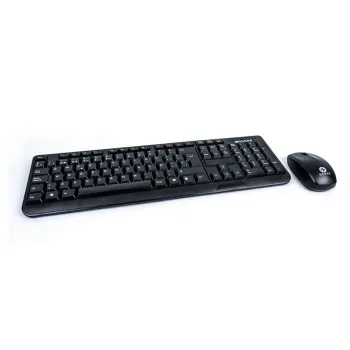 Teclado Y Mouse Naceb Inalámbrico Negro - NA-426