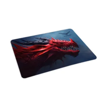 Mouse Pad Gamer Naceb Technology DragoX - 316x240mm - Azul con Rojo - NA-0945