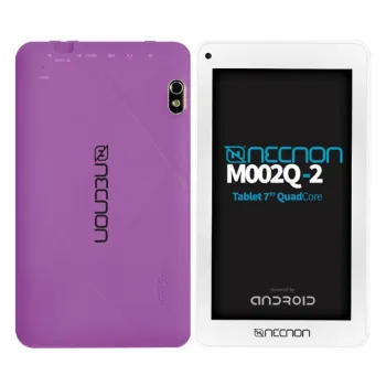 Tablet Necnon M002Q-2 - 7" - Allwinner A50 - 2GB - 16GB - Cámaras 2MP/5MP - Android - Morado - NBTA2Q055M