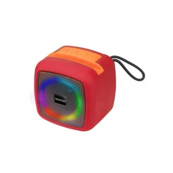 Bocina Portátil Necnon NB-09 - Inalámbrico - Bluetooth - Rojo - NBBSN902RG