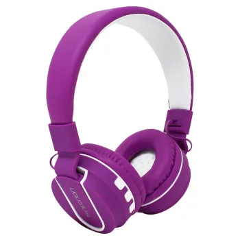 Audífonos Necnon NBH-05 - Inalámbrico - Bluetooth - Morado - NCAB050500