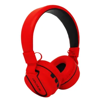 Audífonos Necnon NBH-05 - Inalámbrico - Bluetooth - Rojo - NCAB050200