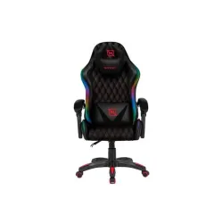 Silla Gamer Necnon NSG-RGB-1 - Soporta 150 kg - RGB - Negro con Rojo - NBSGR125RG Silla Gamer Necnon NSG-RGB-1 - Soporta 150 kg - RGB - Negro con Rojo - NBSGR125RG