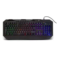 Teclado Gamer Necnon NGK-HYDRA - Alámbrico - Español - Multimedia - RGB - NBGKHY01BM Teclado Gamer Necnon NGK-HYDRA - Alámbrico - Español - Multimedia - RGB - NBGKHY01BM