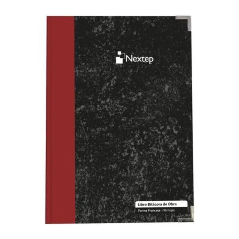 Libro Nextep NE-005B - Bitacora de Obras - Francesa - 96 Hojas - NE-005B