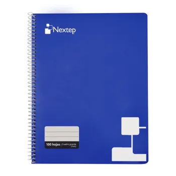 Cuaderno Nextep NE-007G - C7 - Espiral - 100 Hojas - Azul - NE-007G