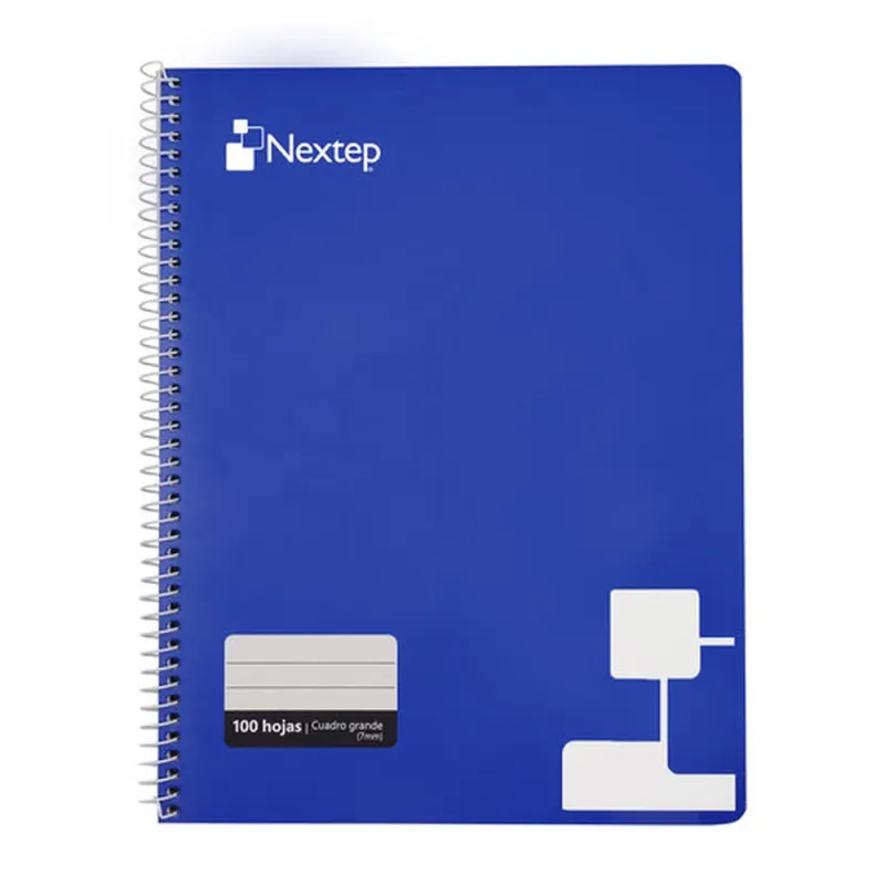 Cuaderno Nextep NE-007G - C7 - Espiral - 100 Hojas - Azul - NE-007G
