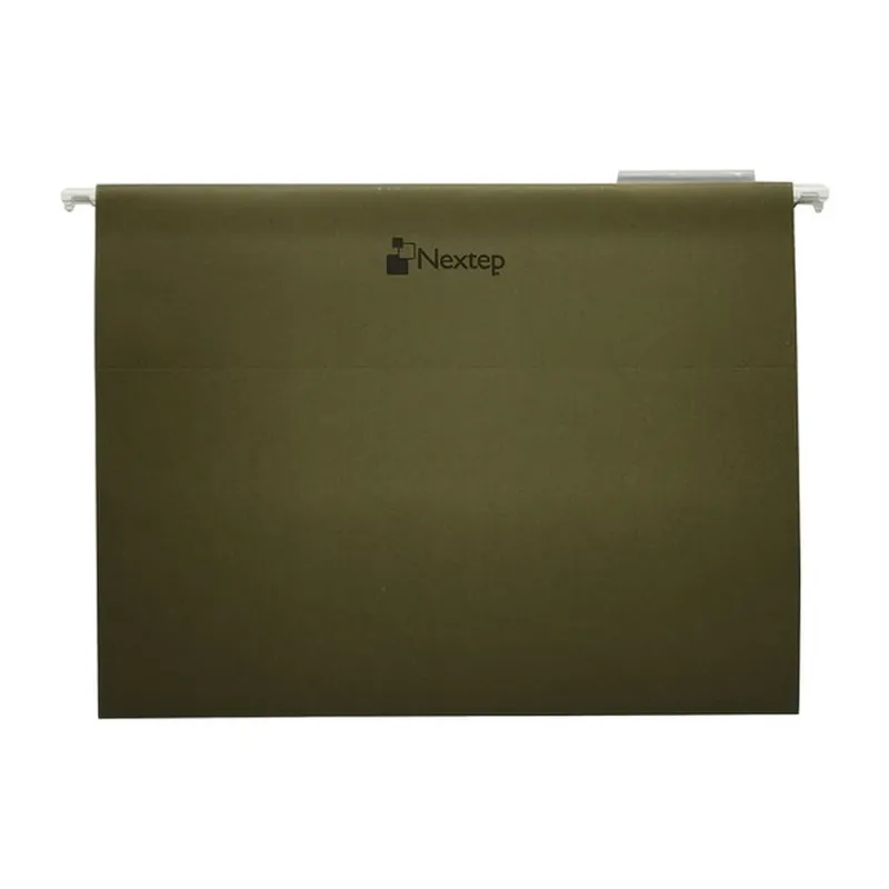Folder Nextep NE-014C - Carta - Colgante - Verde - 25 Piezas - NE-014C