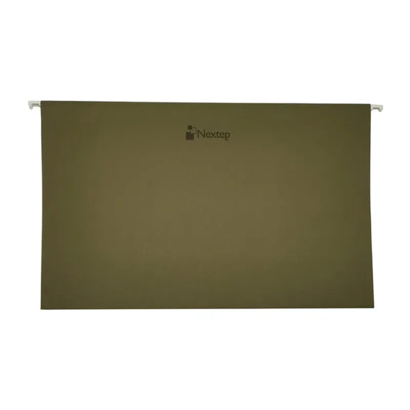 Folder Nextep NE-014O - Colgante - Oficio - Verde - 25 Piezas - NE-014O
