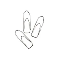 Clip Nextep NE-041B - Rectangular - Niquelado - #2 - 28mm - 10 Paquetes con 100 Clips C/U - NE-041B