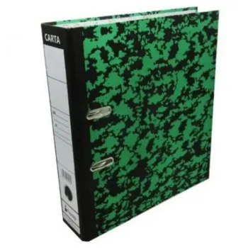 Registrador Nextep NE-050 - Carta - Broche Metálico - Marmoleado - NE-050