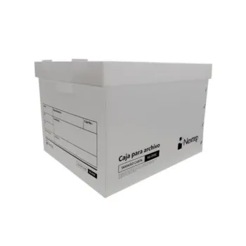 Caja Archivo Nextep NE-059C - Plástica - Económica - Tamaño Carta - 12 Piezas - NE-059C