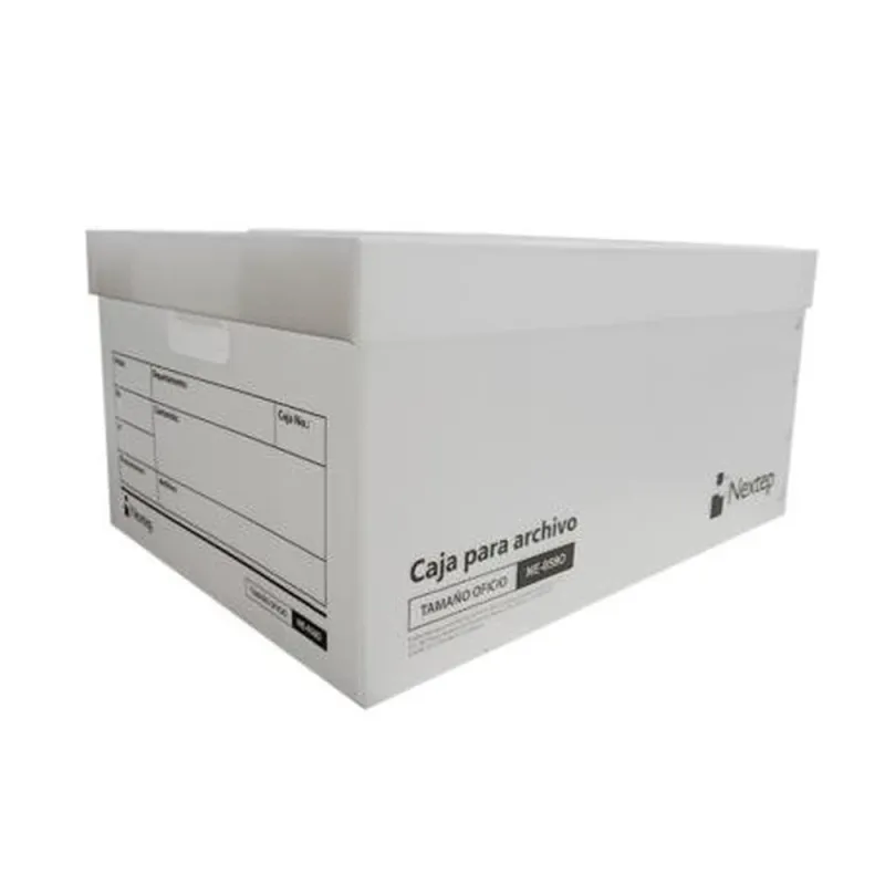 Caja Archivo Nextep NE-059O - Plástica - Económica - Tamaño Oficio - 12 Piezas - NE-059O