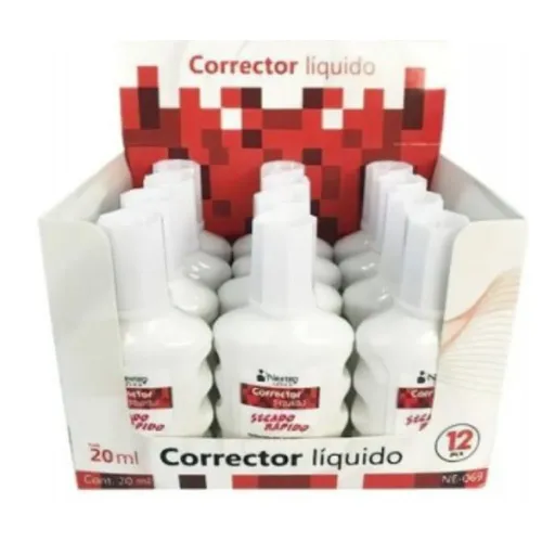 Corrector Nextep NE-069 - 20ml - Líquido - 12 Piezas - NE-069 Corrector Nextep NE-069 - 20ml - Líquido - 12 Piezas - NE-069