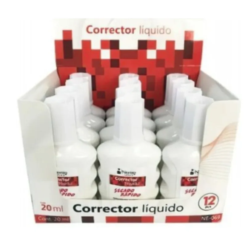Corrector Nextep NE-069 - 20ml - Líquido - 12 Piezas - NE-069