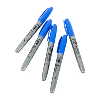 Marcador Nextep NE-072 - Permanente - 2mm - Azul - 12 Piezas - NE-072