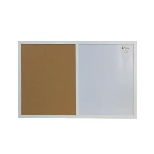 Pintarrón Nextep NE-091C - 90cmx60cm - Blanco/Corcho - NE-091C Pintarrón Nextep NE-091C - 90cmx60cm - Blanco/Corcho - NE-091C