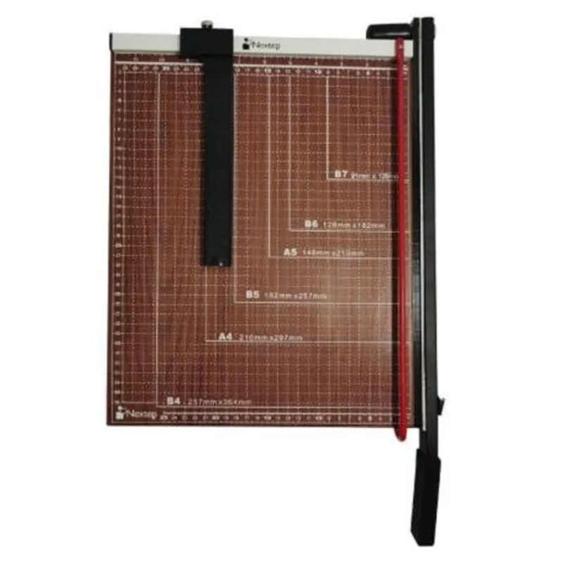 Guillotina Nextep NE-094 - 15" - Tamaño Oficio - Madera - NE-094