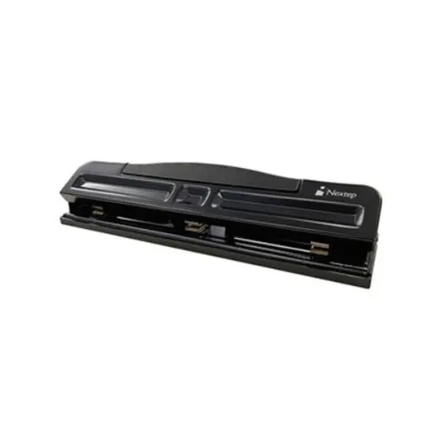 Perforadora Nextep NE-123 - 3 Orificios - Ajustable - 10 Hojas - NE-123