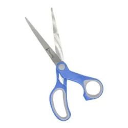 Tijera Nextep NE-133 Bimaterial Multiusos Grande 8 Pulgadas Mango Ergonómico Corte Preciso y Resistente Ideal para Oficina Escuela y Uso Doméstico - NE-133