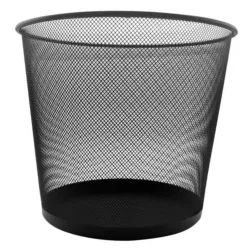 Cesto de Malla Nextep NE-165RG - Redondo - 20L - Negro - NE-165RG Cesto de Malla Nextep NE-165RG - Redondo - 20L - Negro - NE-165RG
